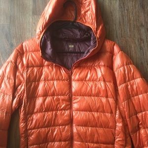 Mens Uniqlo ultra light down jacket